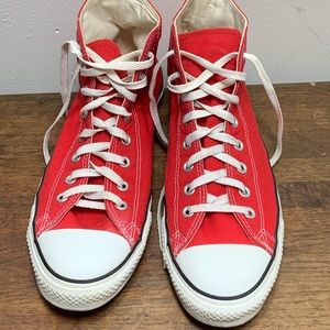 Hightop Converse Red Sz 11